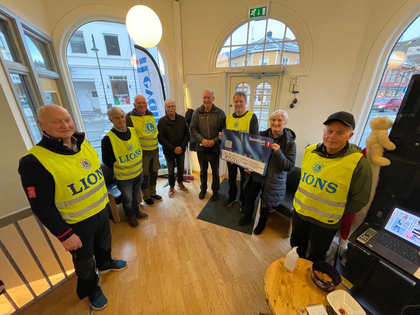 Lions med stor pengegave